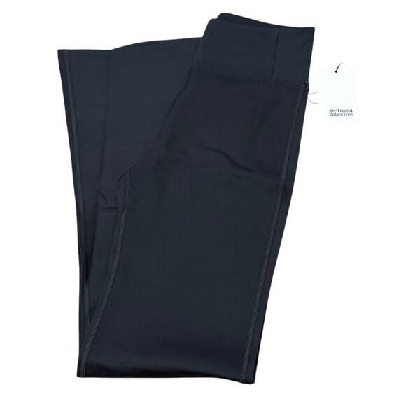 Girlfriend Collective Compressive Flare Legging 4038 Black Size Medium New - Picture 1 of 5